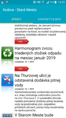 Košice - Staré Mesto android App screenshot 1